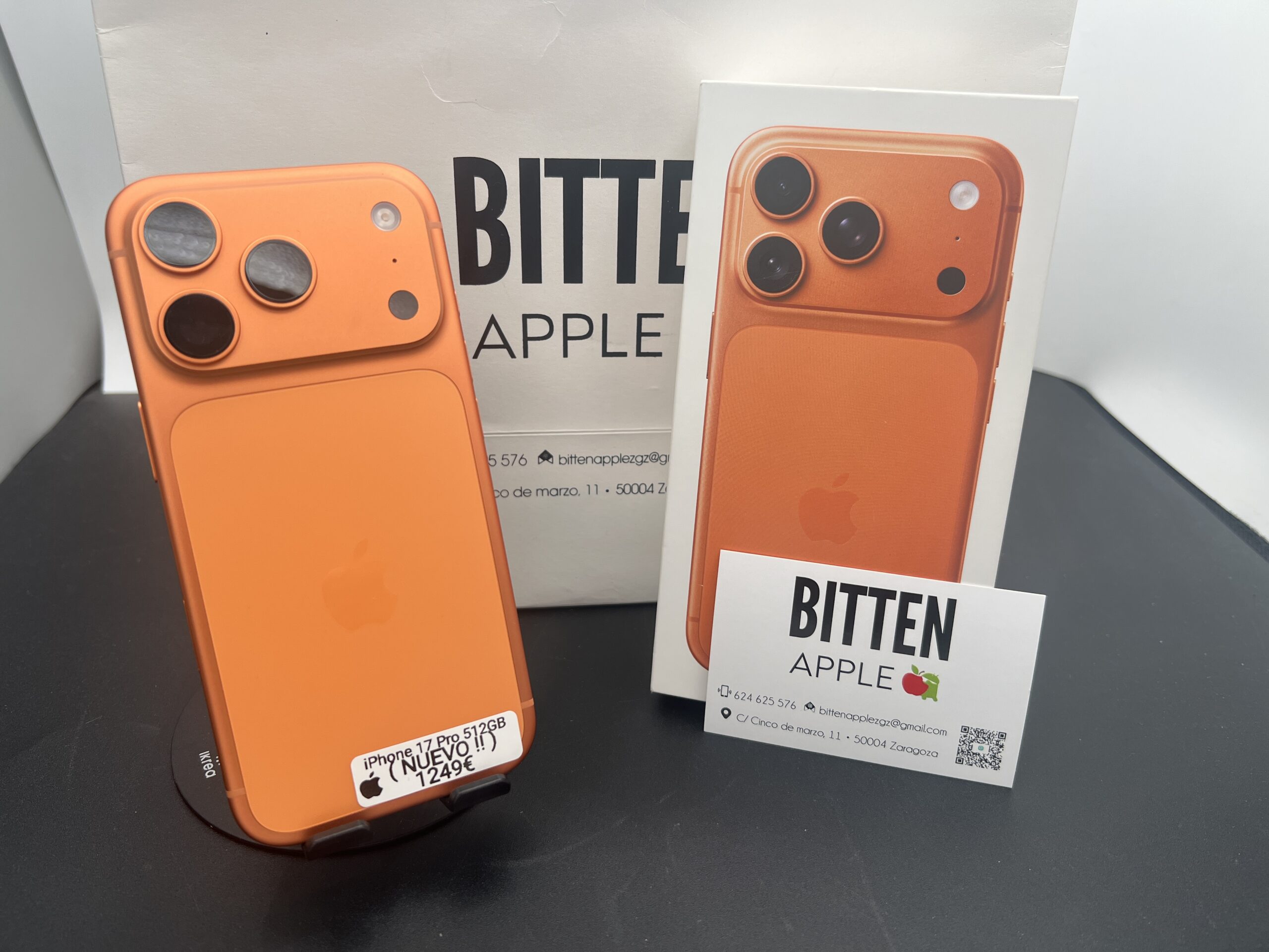 iPhone 17 Pro — 512 GB Cosmic Orange — Nuevo