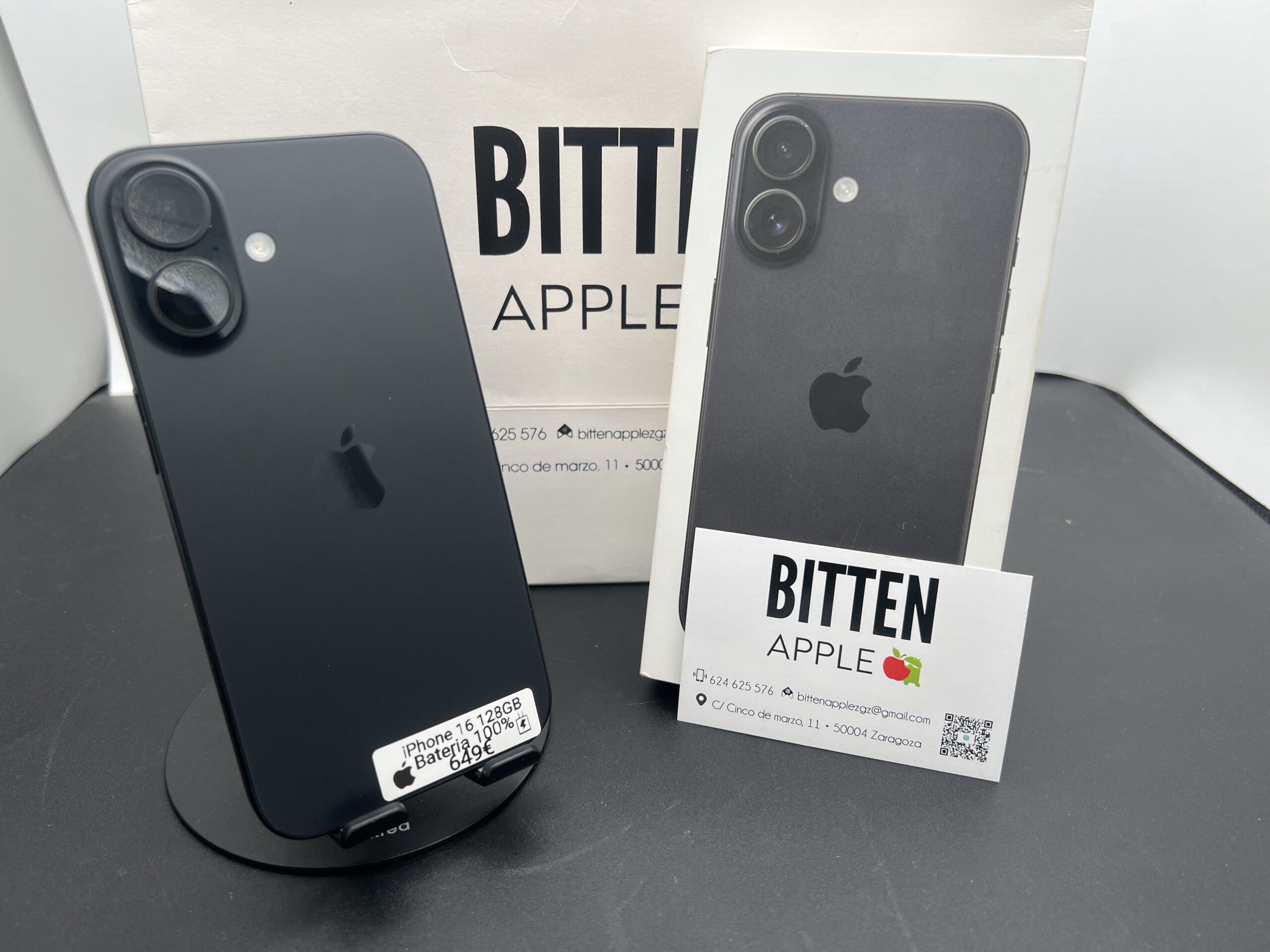 Apple iPhone 16 — 128 GB Negro