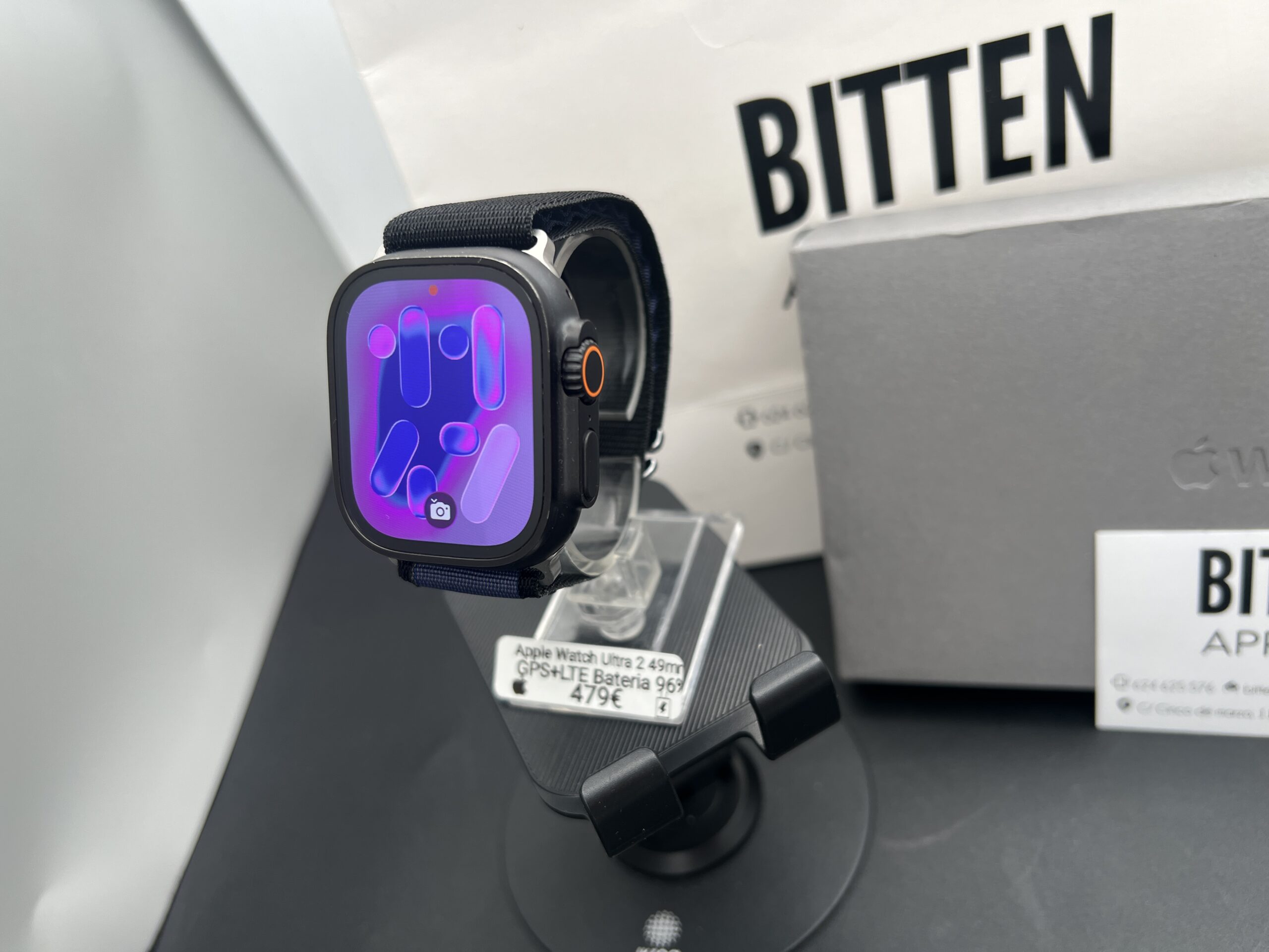 Apple Watch Ultra 2 — 49 mm GPS + Cellular Titanio Negro