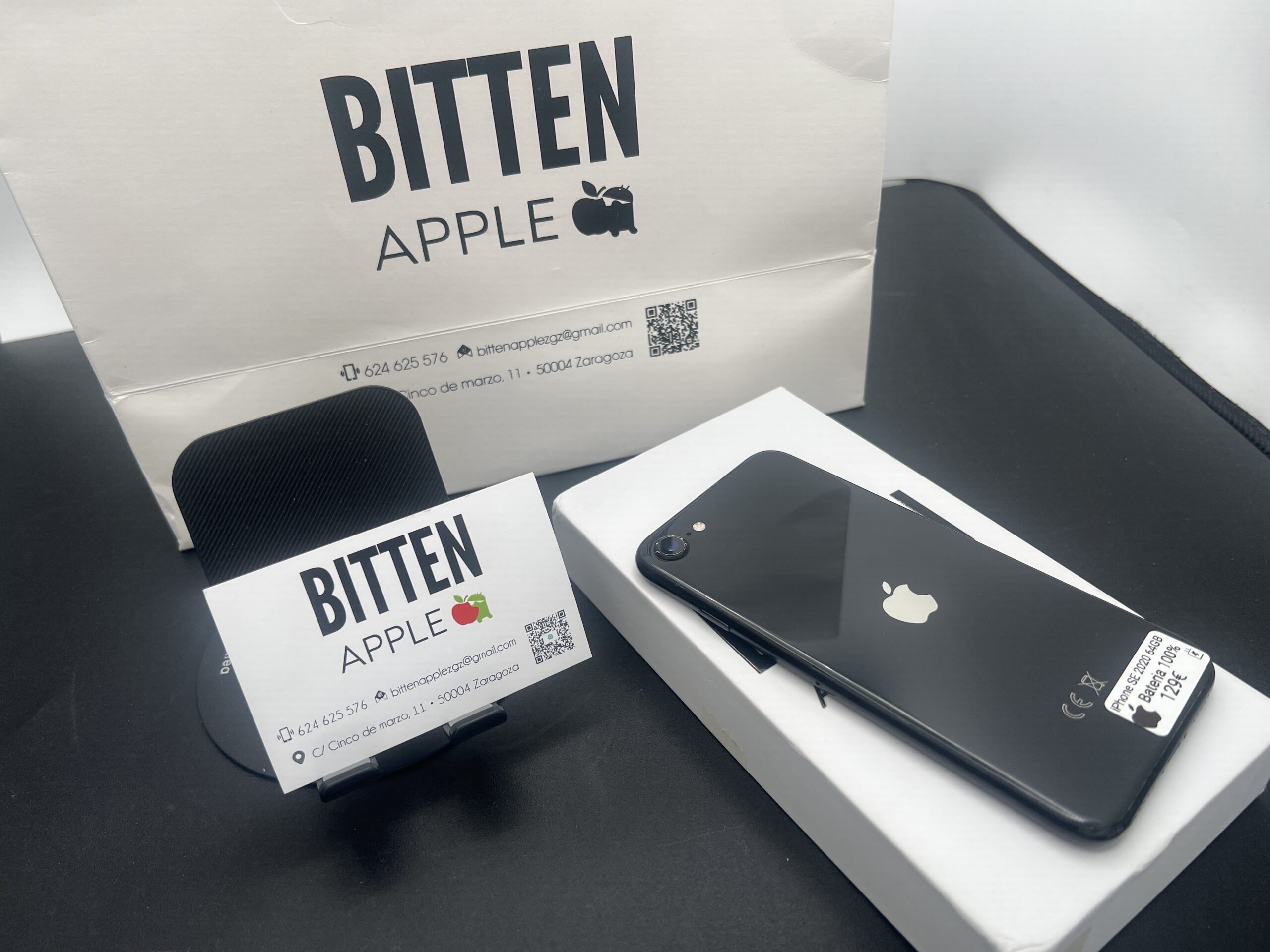 iPhone SE (2020) — 64 GB Black — Batería Nueva al 100% - Imagen 2