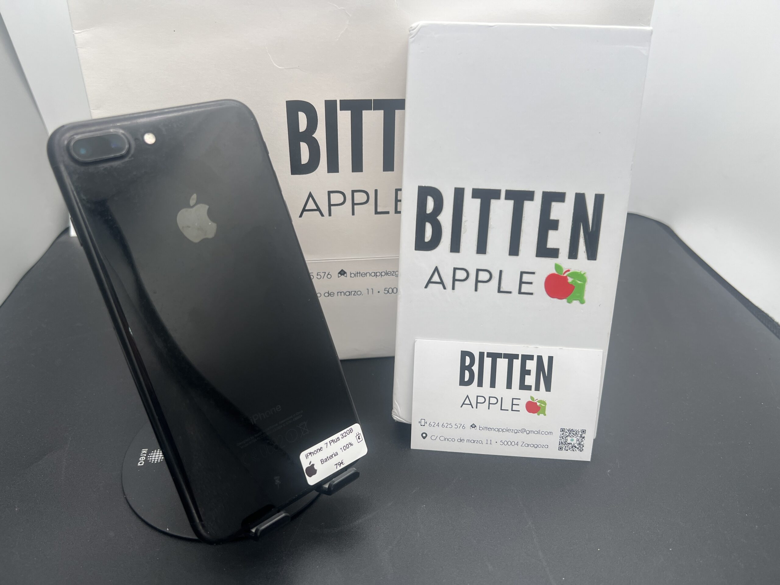 iPhone 7 Plus — 64 GB Black — Batería Nueva al 100%