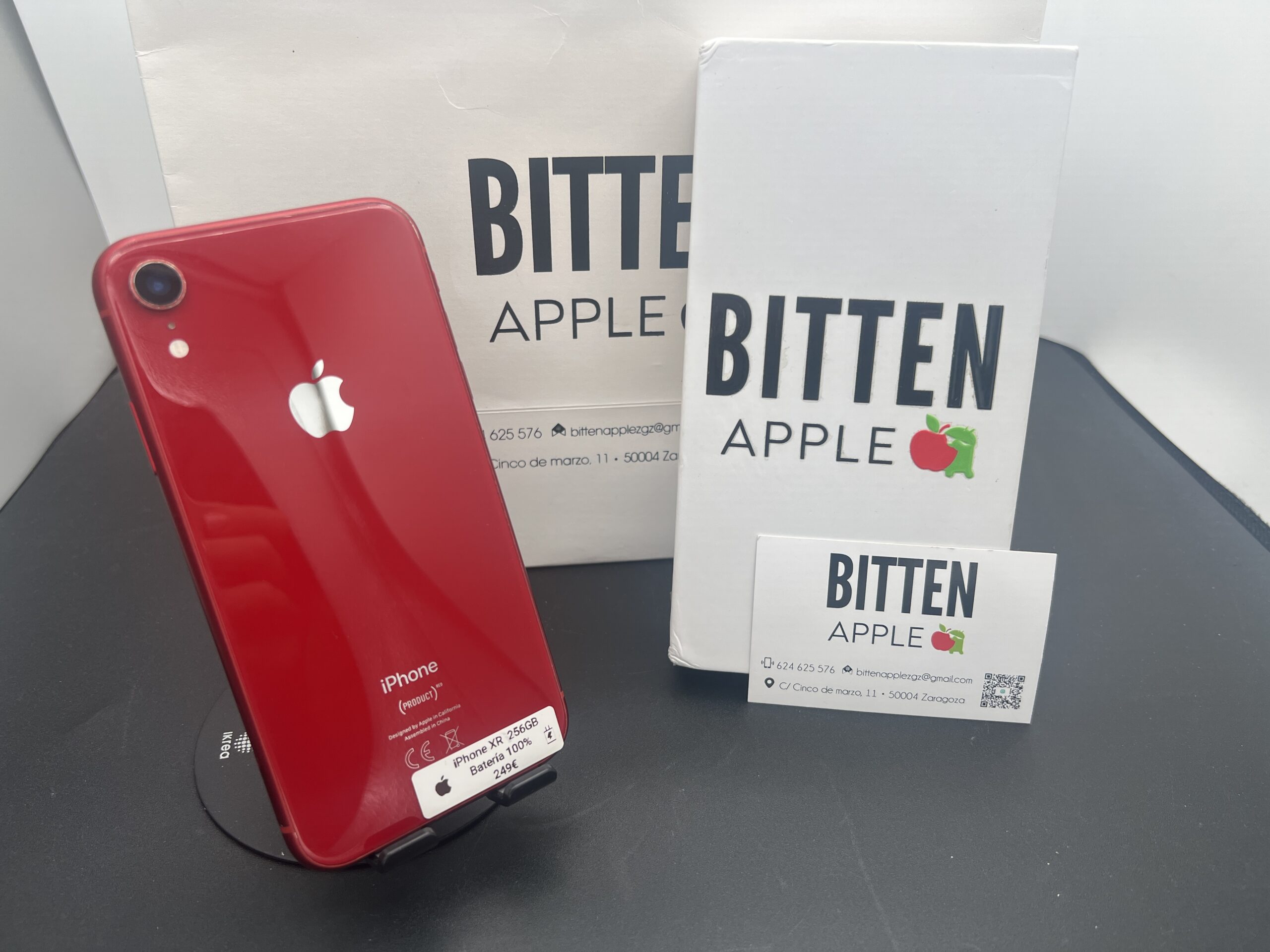 iPhone XR — 256 GB Red — Batería Nueva al 100%
