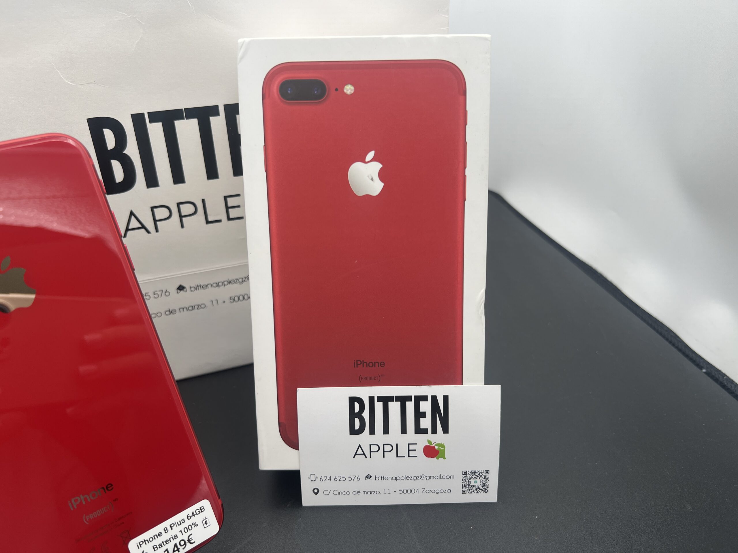 iPhone 8 Plus — 64 GB Red — Batería Nueva al 100% - Imagen 8