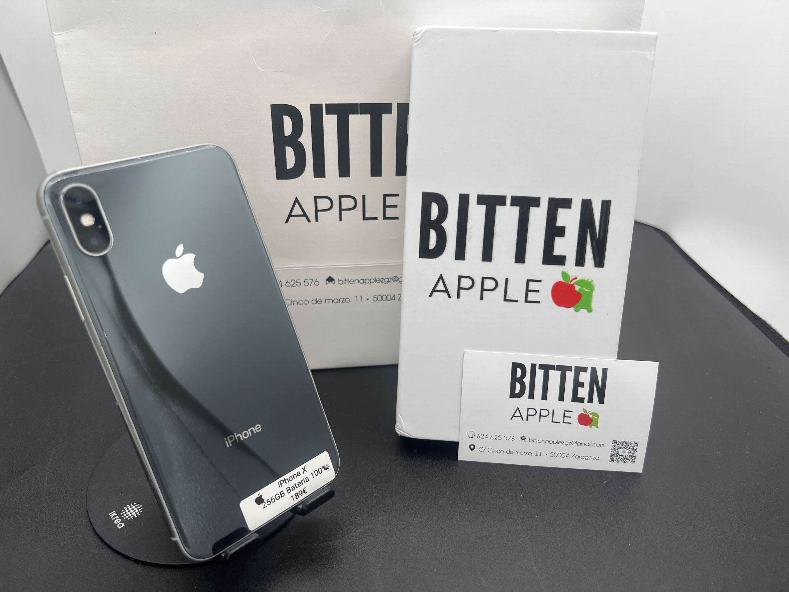 iPhone X — 256 GB Black — Batería Nueva al 100%