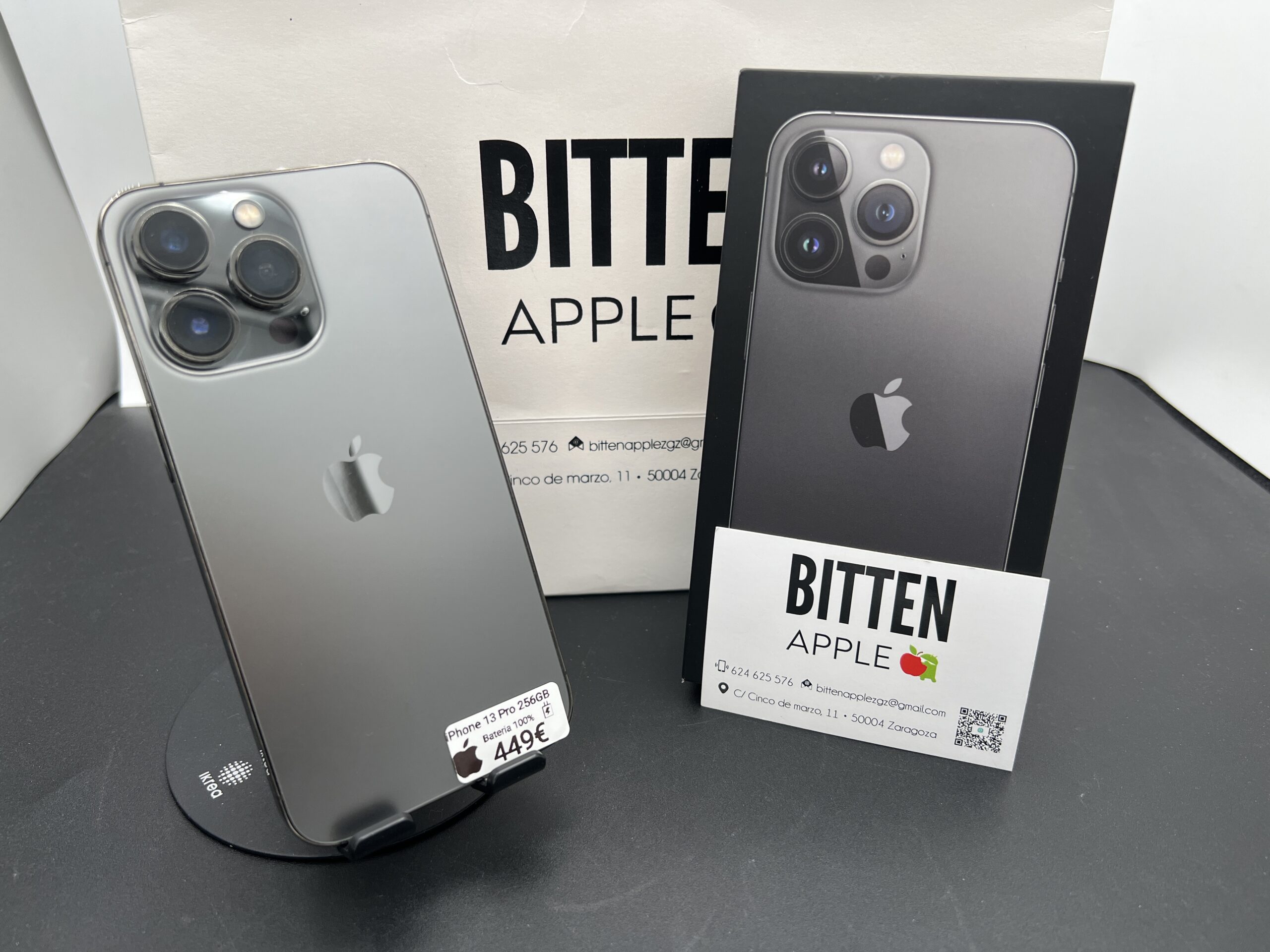 iPhone 13 Pro — 256 GB Black — Batería Nueva al 100%
