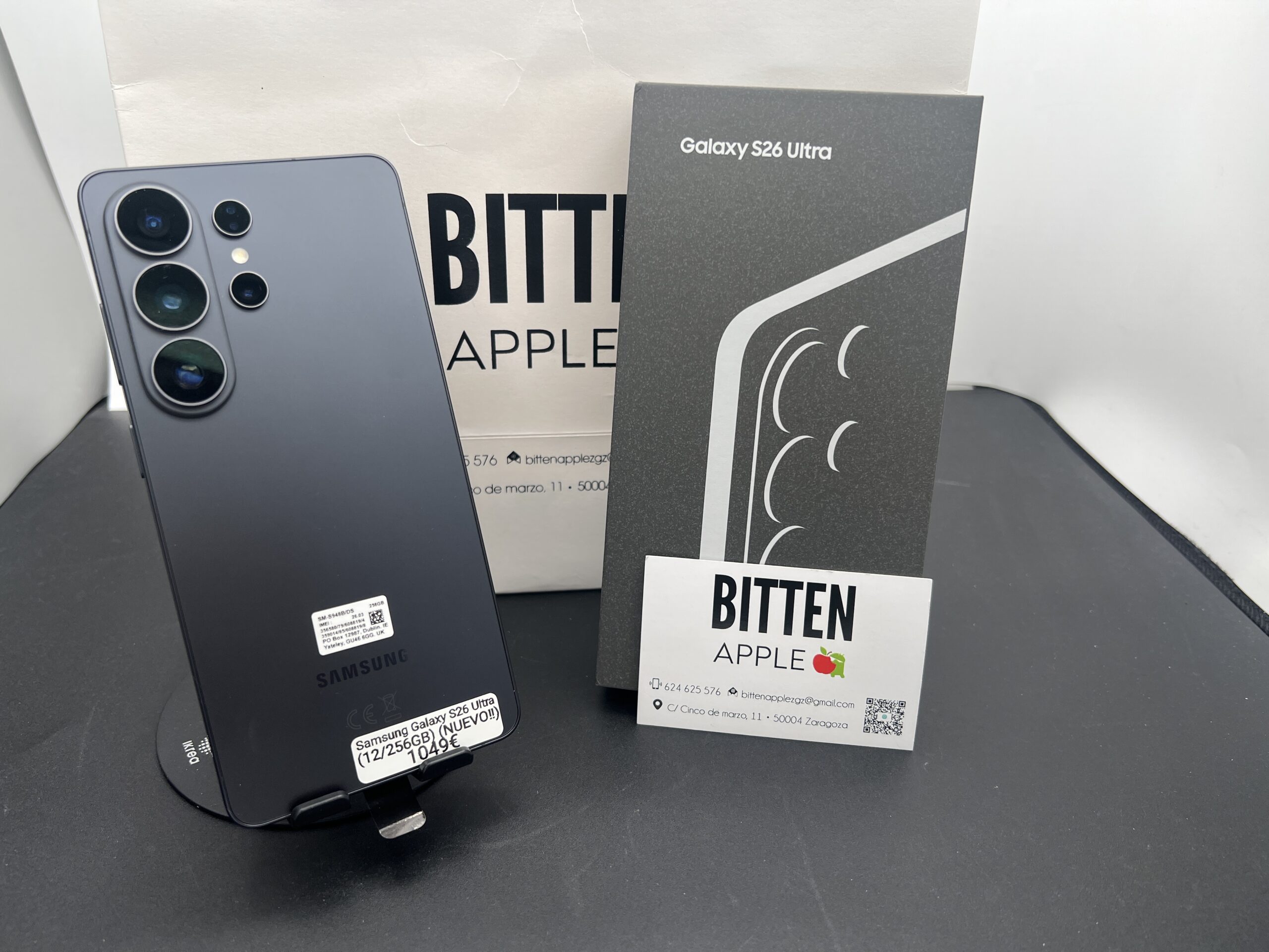 Samsung Galaxy S26 Ultra — 256 GB Black — Nuevo