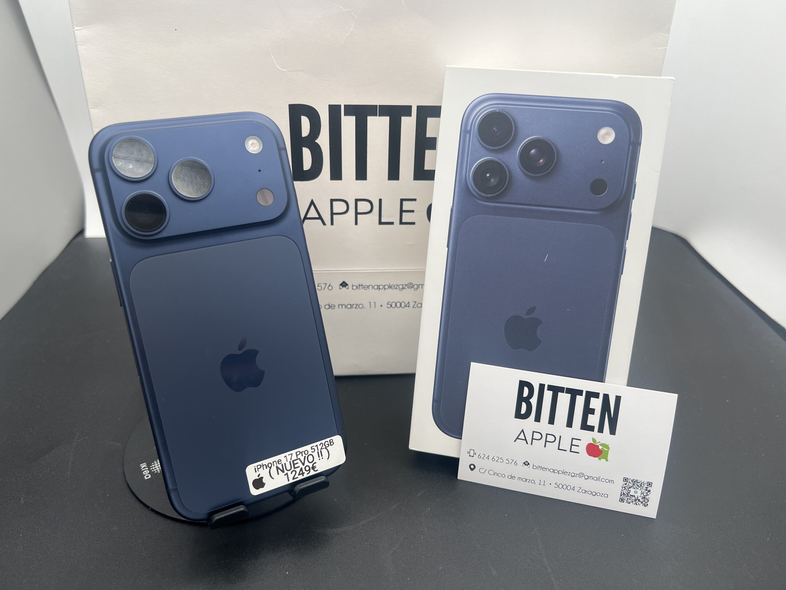 iPhone 17 Pro — 512 GB Deep Blue — Nuevo