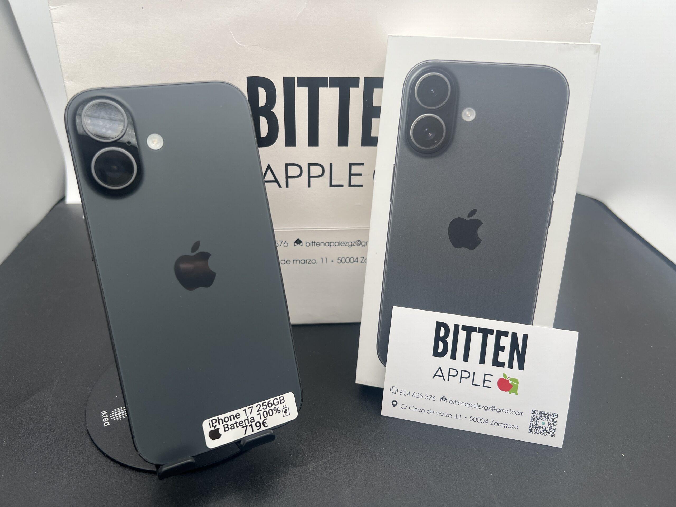 iPhone 17 — 256 GB Black — Batería Original al 100%