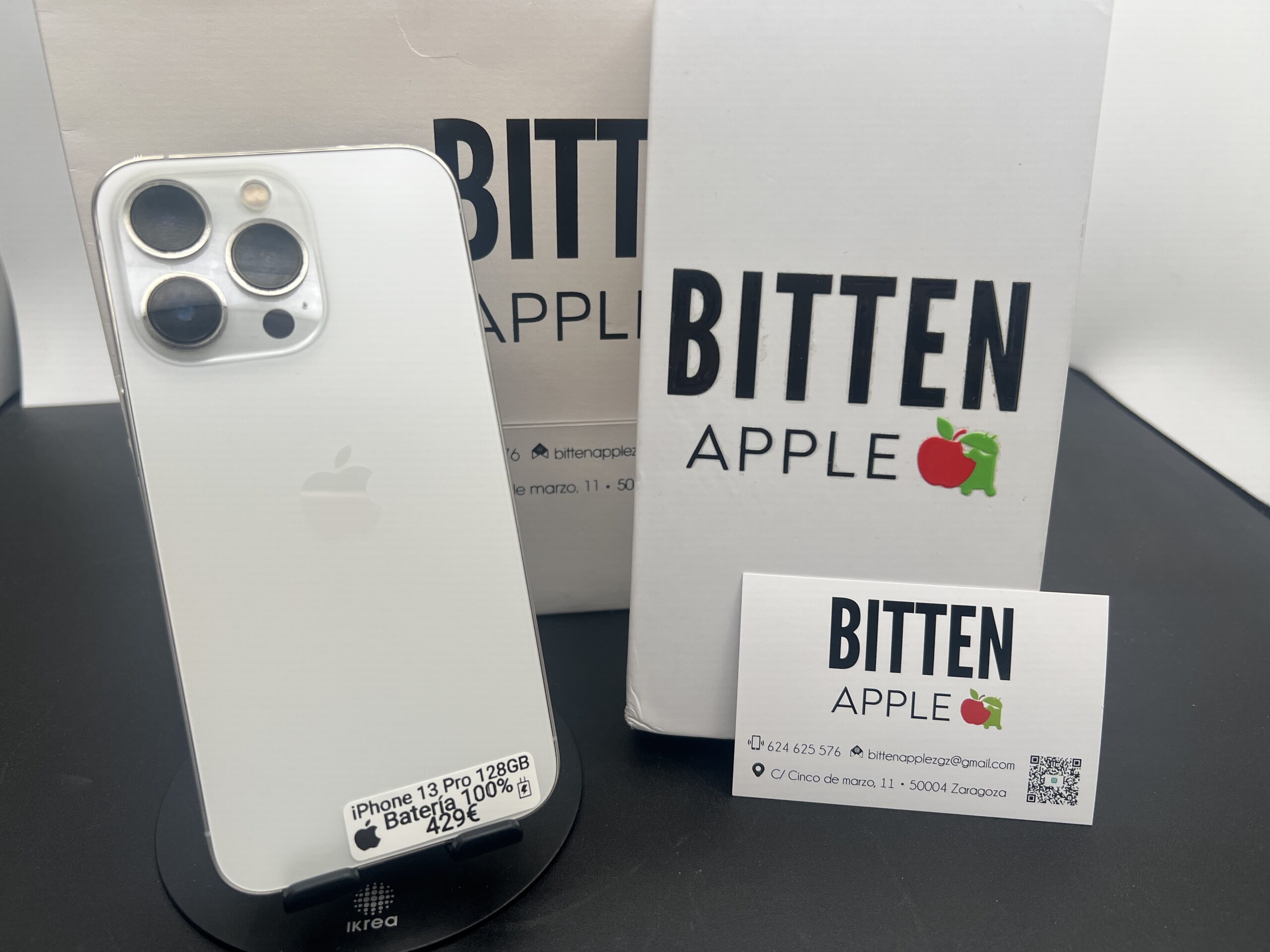 iPhone 13 Pro — 128 GB White — Batería Nueva al 100%
