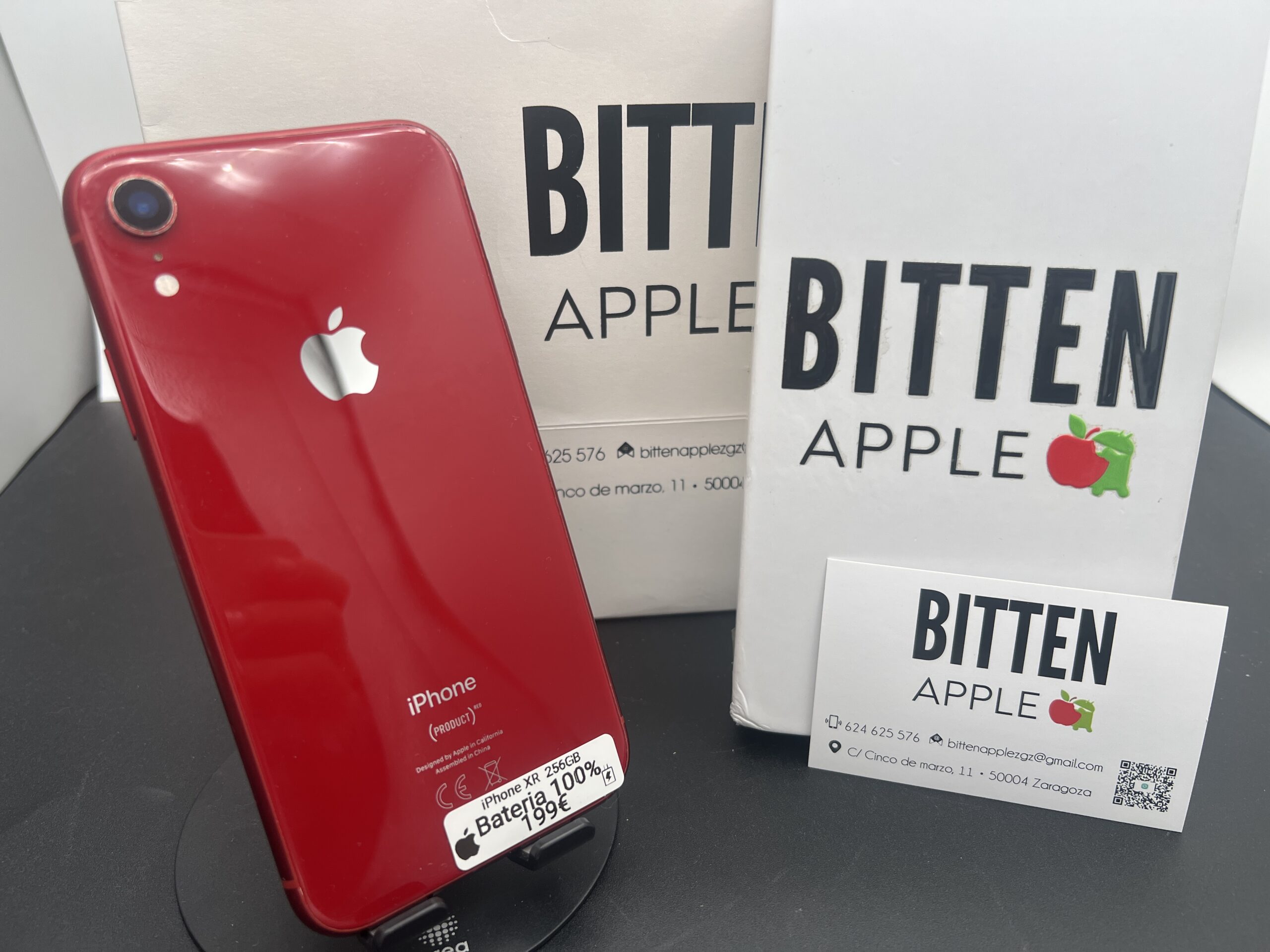 iPhone XR — 256 GB RED — Batería Nueva al 100%