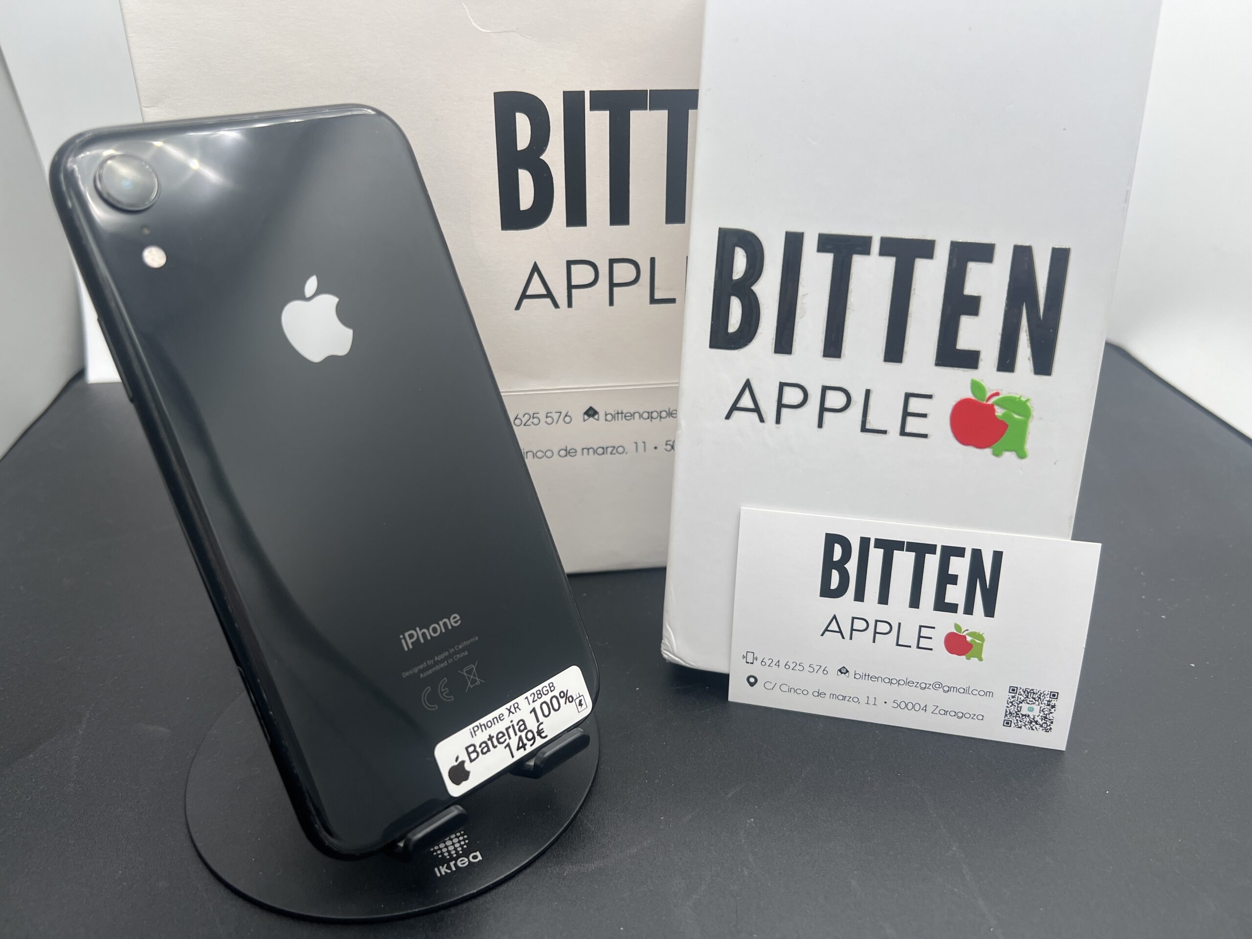 iPhone XR — 128 GB Black — Batería Nueva al 100%
