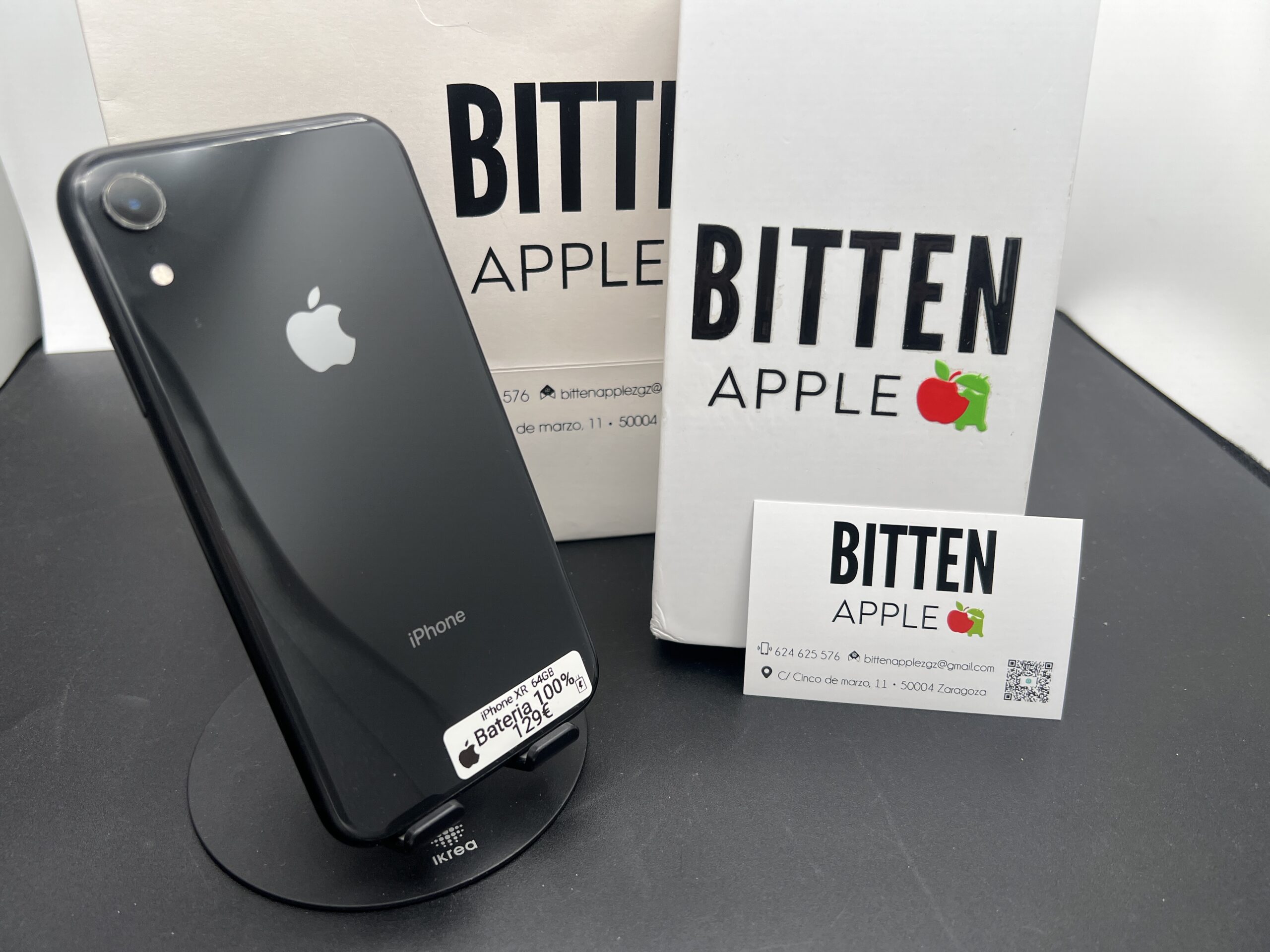 iPhone XR — 64 GB Black — Batería Nueva al 100%