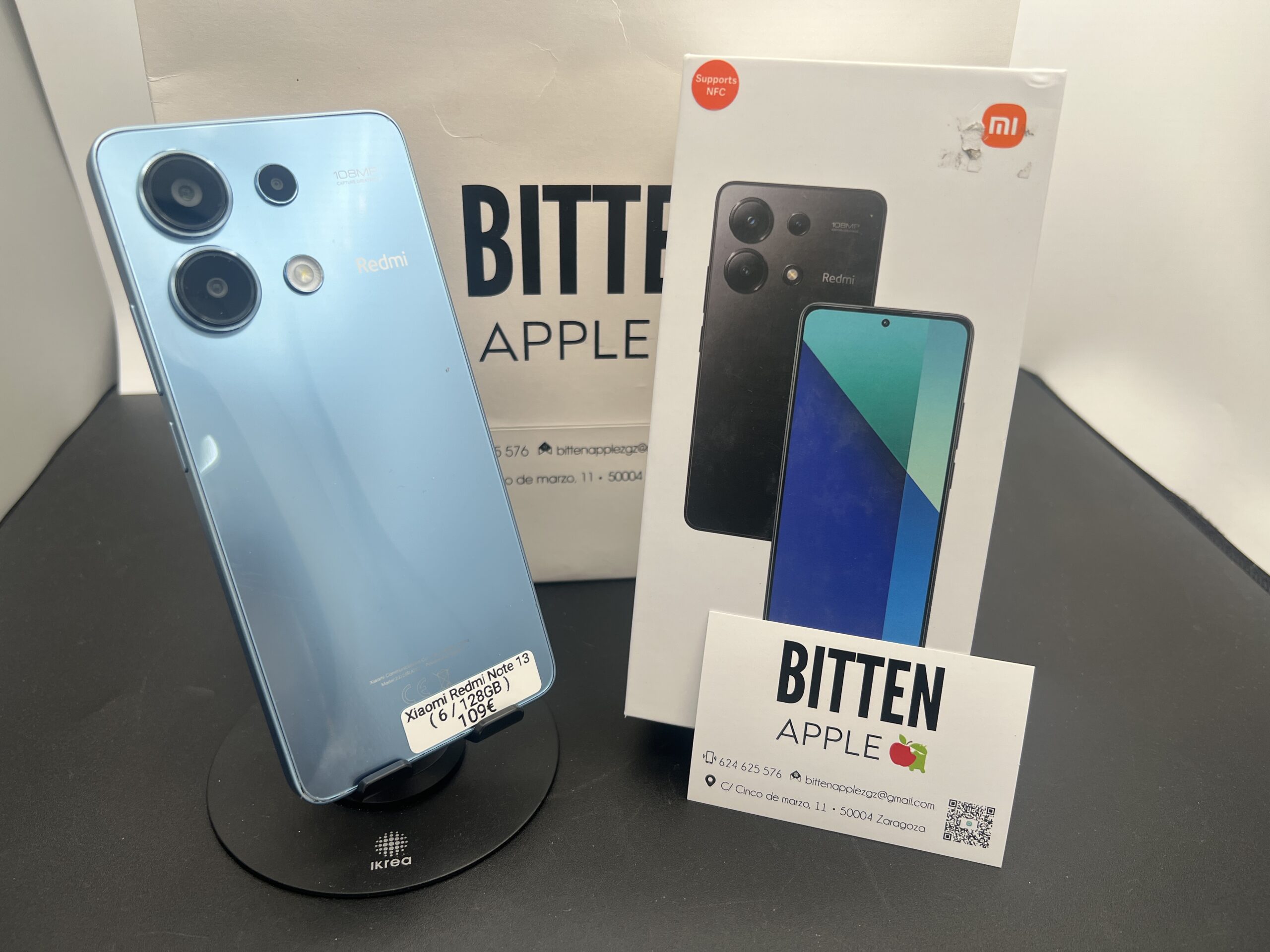 Xiaomi Redmi Note 13 — 6 GB RAM  -  128 GB — Blue