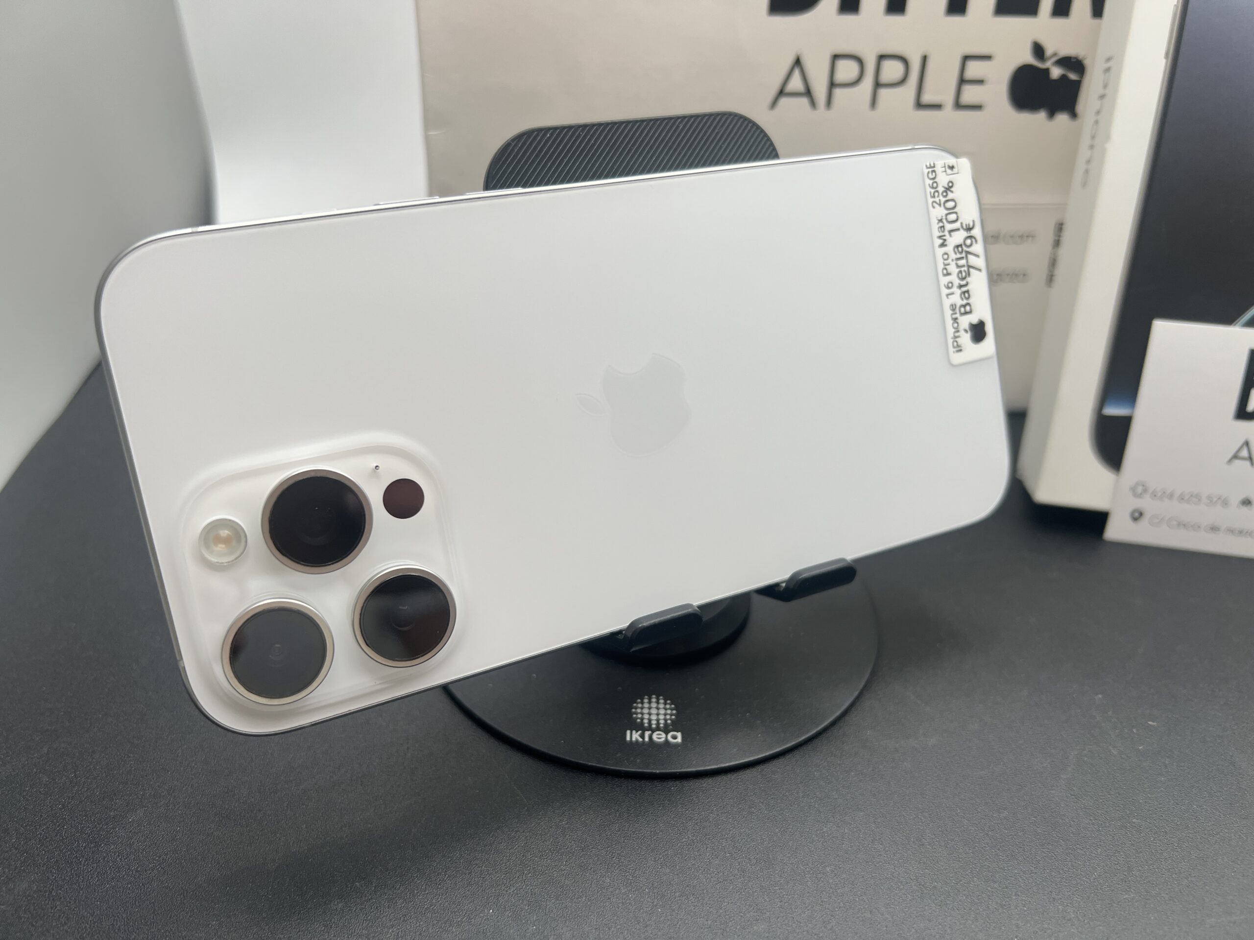 iPhone 16 Pro Max — 256 GB White Titanium — Batería Original al 90% - Imagen 7