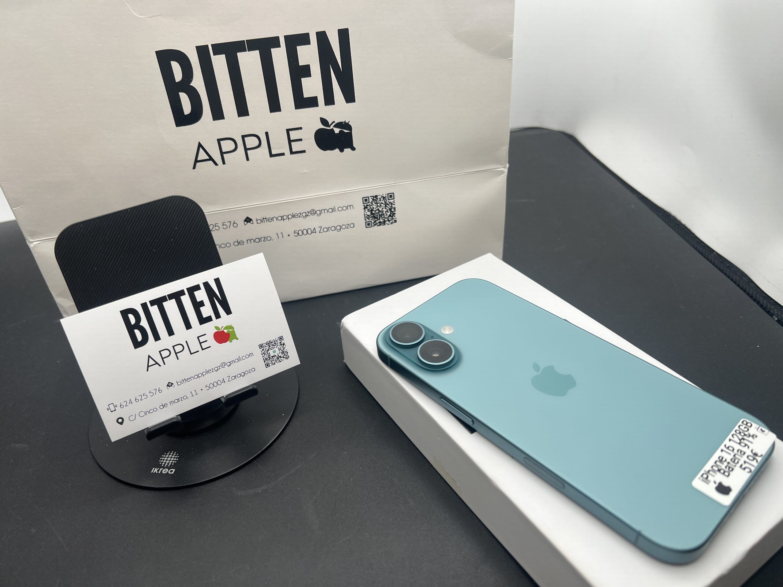 iPhone 16 128GB Green - Bateria original 91% - Imagen 9