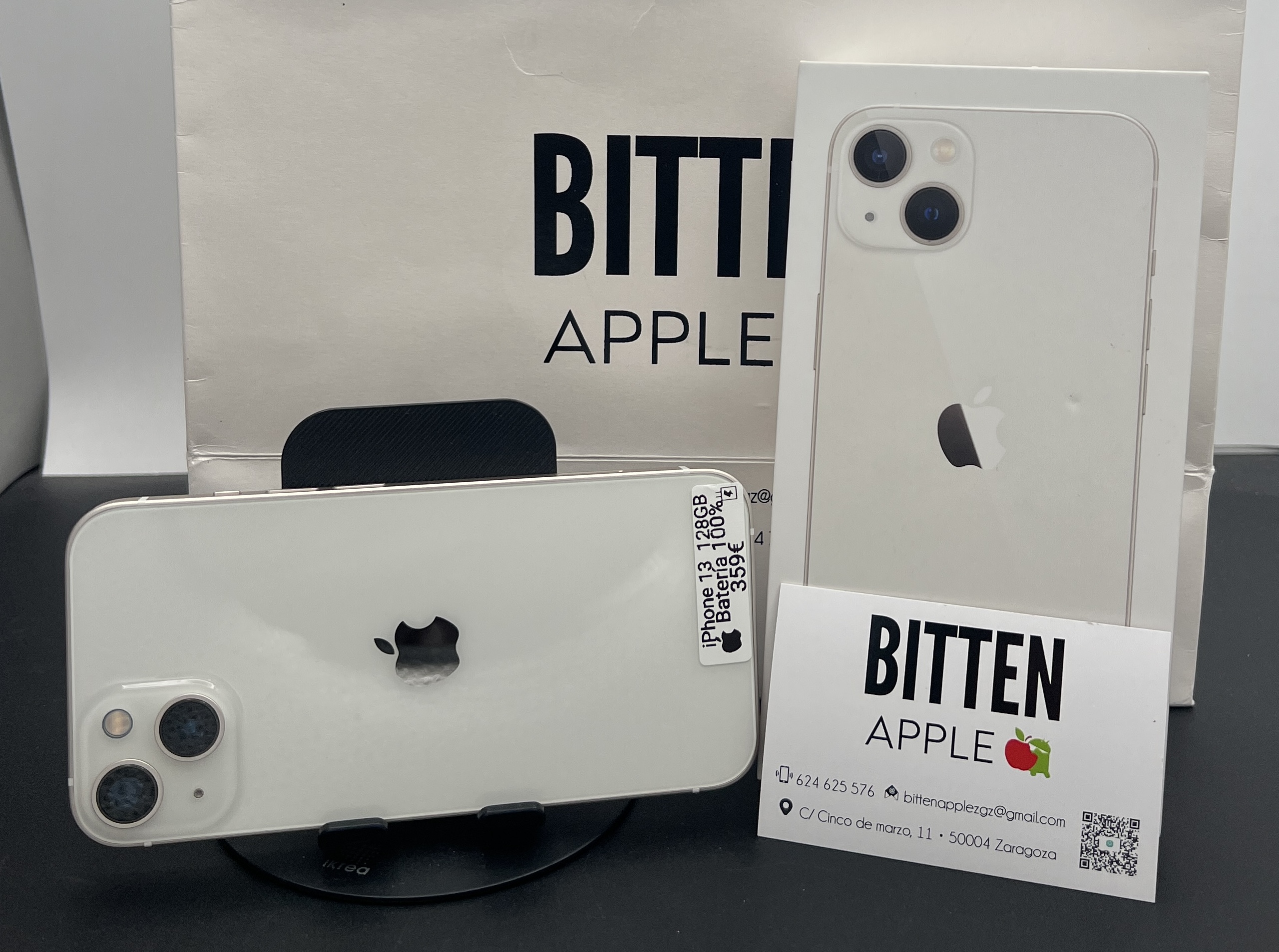 iPhone 13 128GB White - Batería nueva 100% - Imagen 7