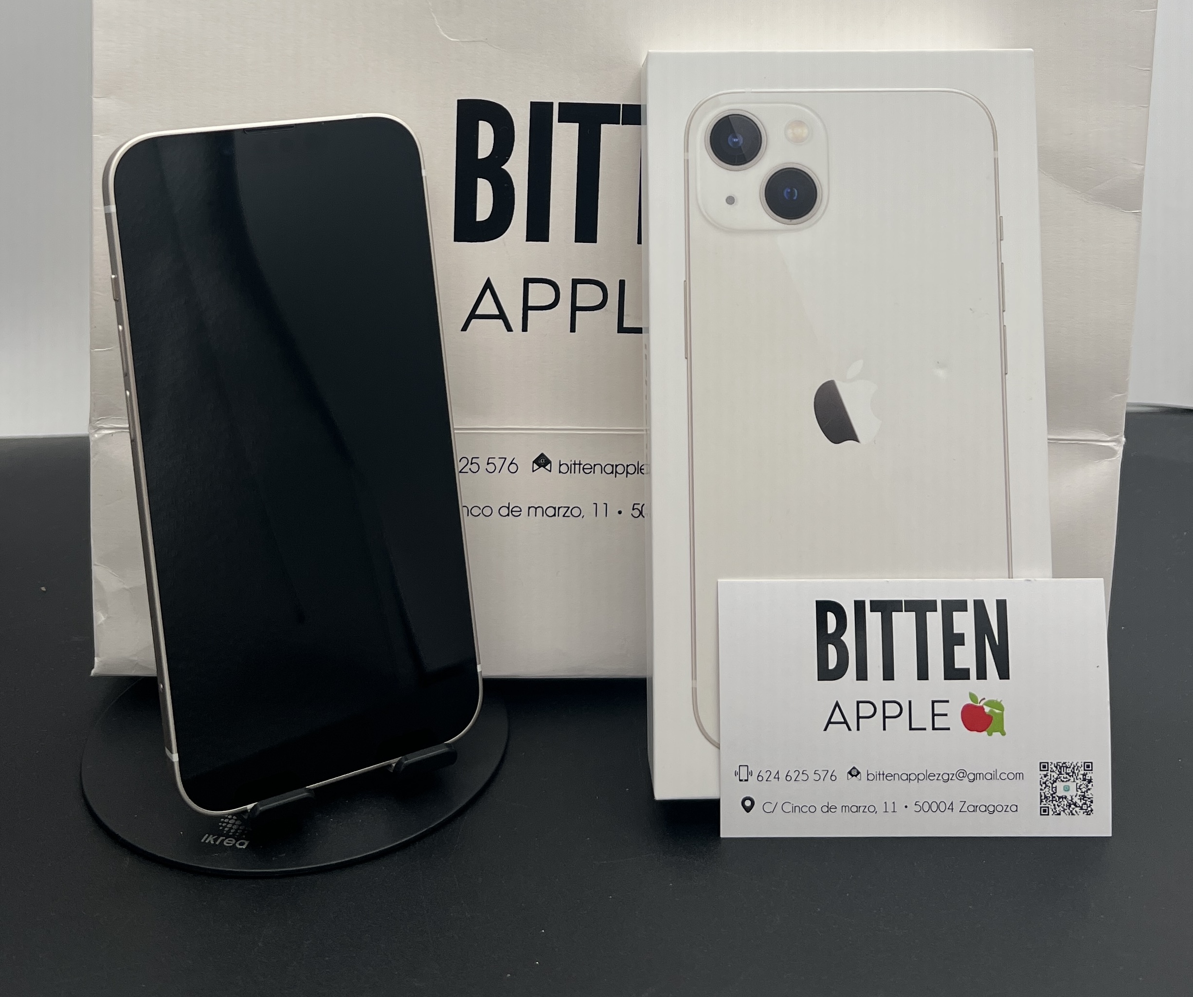 iPhone 13 128GB White - Batería nueva 100% - Imagen 5