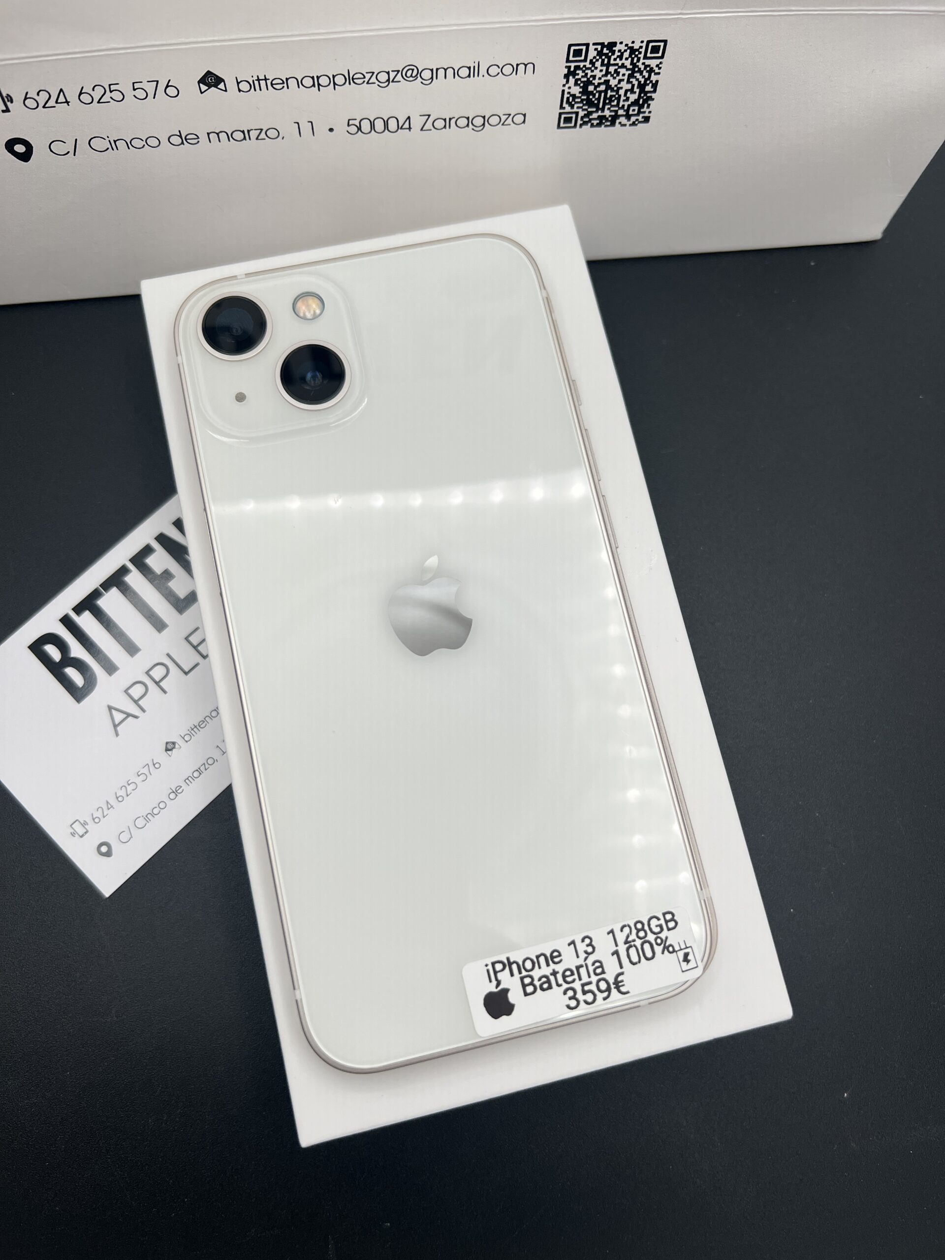 iPhone 13 128GB White - Batería nueva 100% - Imagen 10