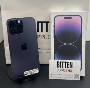 iPhone 14 Pro Max 128GB Deep Purple - Batería nueva 100%