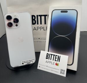 iPhone 14 Pro Max 256GB Silver - Batería nueva 100%